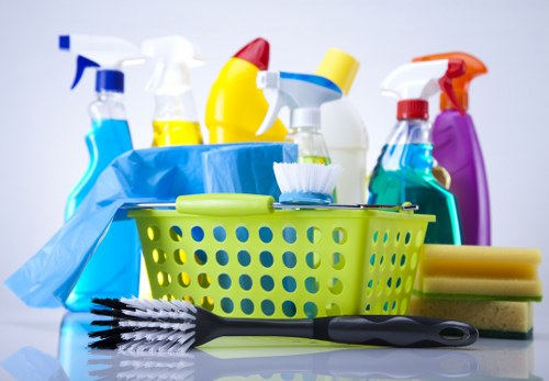 Professional oven cleaning service in a Hackney home kitchen