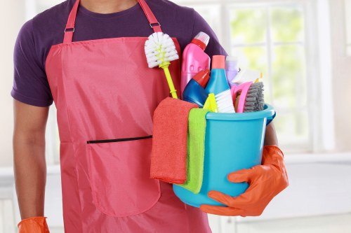 Cleaning treatment for pet stain odour removal in a Hackney living room