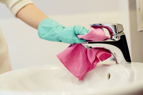 Curtain cleaning service for Hackney homes with tall windows