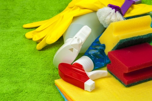 Cleaning dust and residue after building work in Hackney