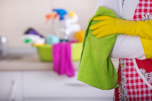 Hackney cleaning service maintaining a tidy residential space