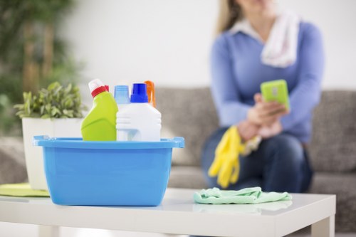Regular house cleaning service for a family home in Hackney