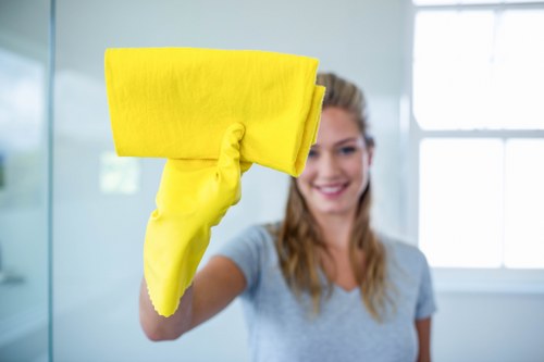 Professional builders clean for a Hackney flat or office