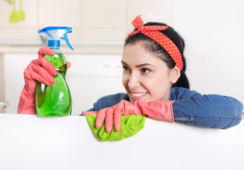 Professional exterior cleaning on a mixed-use property in Hackney