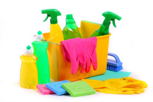 Professional cleaning of a retail and customer-facing premises in Hackney